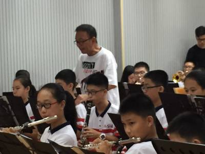 BG大游示范乐团茂名第九小学管乐团大师班活动成功举办