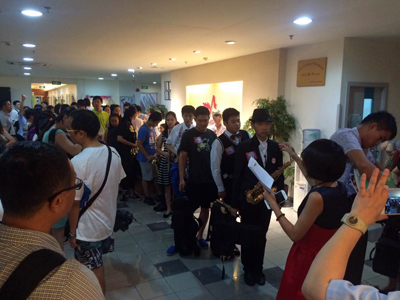2015“BG大游之星”管乐卡拉OK大赛上海决赛暨李雨生老师萨克斯大师班活动报道