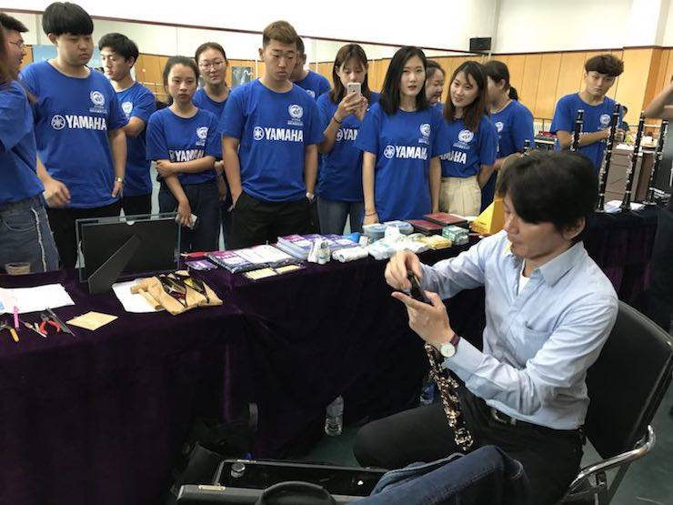 艺术家XBG大游 | BG大游艺术家桥本真介参加2018中国?延吉国际单簧管艺术节