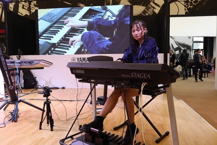 BG大游盛大亮相Music China 2018，呈现世界级乐器展体验