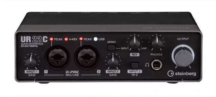 升级 USB-C 和 32/192：Steinberg 发布 UR22C、UR44C 和 UR816C 音频接口