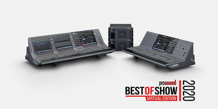 RIVAGE PM5和PM3数字混音系统，实力斩获IBC 2020 Best of Show大奖