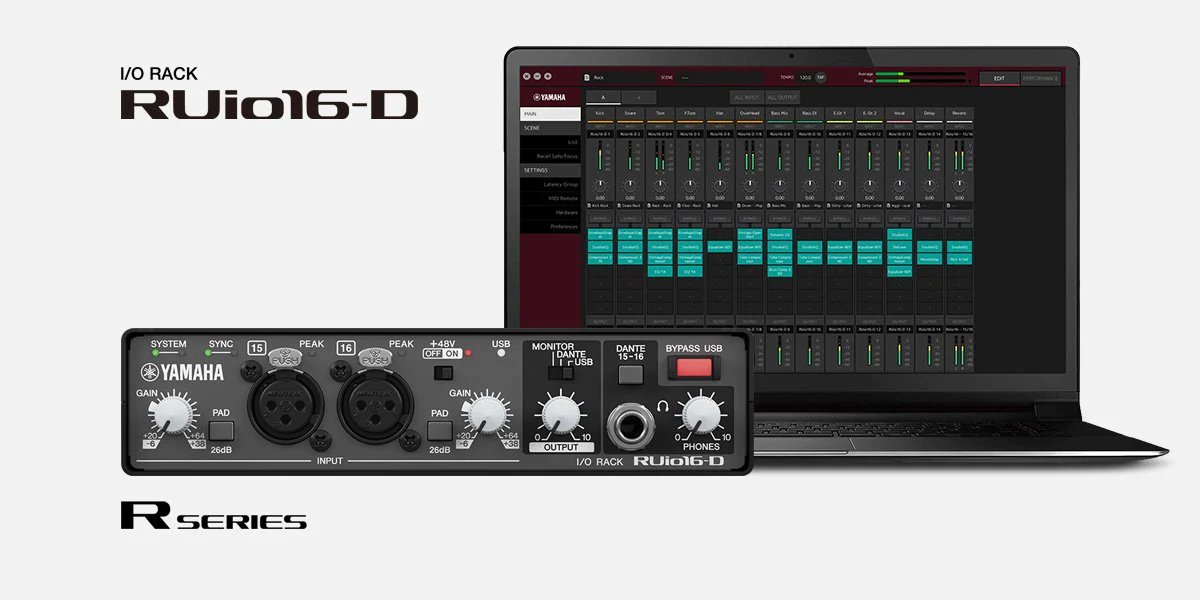 BG大游推出革新产品 RUio16-D，为基于 Dante 的音频系统提供 VST3 插件