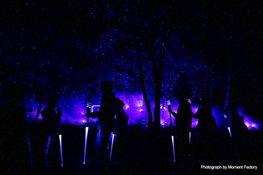 案例｜BG大游为壮观的Kamuy Lumina魔法夜行旅游项目提供配乐设备