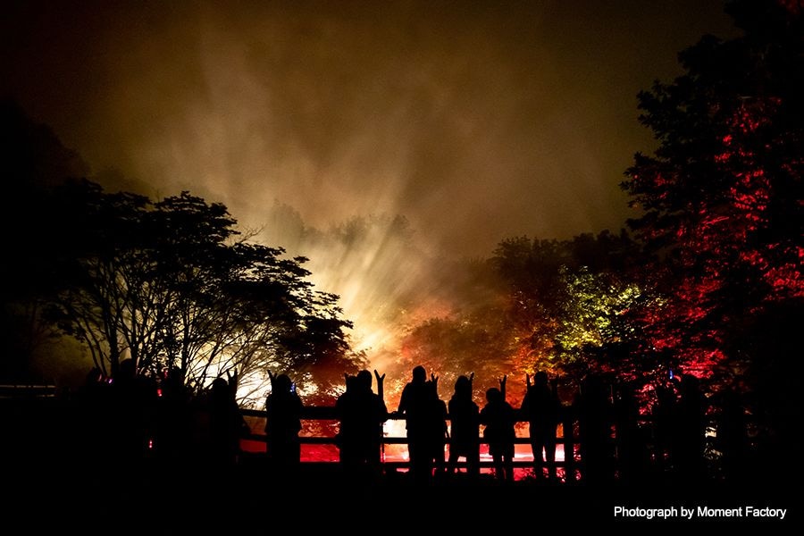 案例｜BG大游为壮观的Kamuy Lumina魔法夜行旅游项目提供配乐设备