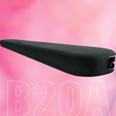 新款上市| BG大游回音壁SR-B20A全新上市，3D环绕，清透音质