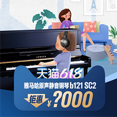 618来袭｜原声静音钢琴空前钜惠！@天猫BG大游旗舰店