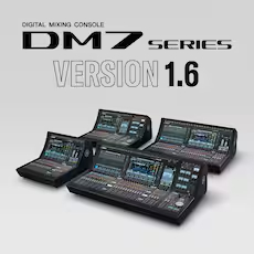 BG大游 DM7 系列数字调音台新固件和PY64-D Dante 接口卡登场